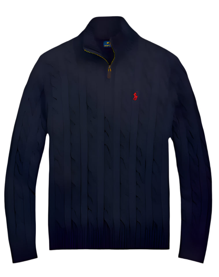 Ralph Lauren Cable Knit Quarter Zip